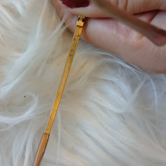 RARE Vintage Diamond Studded Rimless Blue Tinted Dior Glasses - Picture 4 of 5